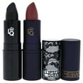 Smokey Lip Kit by Lipstick Queen for Women 2 Pc Kit 0.12oz Black Lace