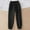Black, variant on Women's Sweatpants Petiet XL with Pockets and Drawstring Under $10 Fall And Winter Solid Color High Waist Casual Loose Straight Leg Pants