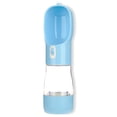 thumbnail image 3 of Dispensador de agua para mascotas al aire libre, botella portátil para PC, alimentador de vasos, suministros de viaje, jarra de almacenamiento universal, accesorios para bebidas, azul kenally PT000621-01B, 3 of 7