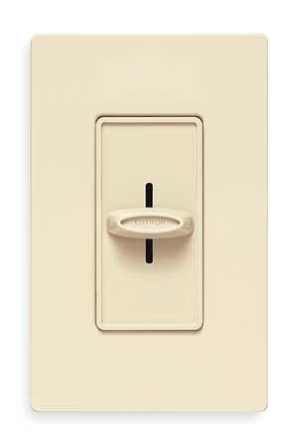 Lutron Ivory Single Pole/3-Way ON/OFF Ceiling Fan Speed Control 1.5A AYFSQ-F-IV 