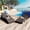 Dark Brown, variant on Alvantor Outdoor Wicker Lounge Chairs Set of 2, Wave Chaise Recliners Chair w Side Table for Pool Patio Grey