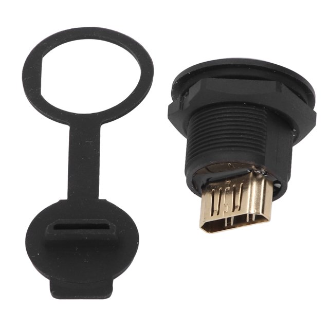ACOPLADOR DE MONTAJE DEL PANEL EP, Panel de Montaje Ep Pase A Través del Conector Conector de Latón 1.5-30VAC 0.5-3a Dual Femenina para aplicacios al aire libre de maquinaria
