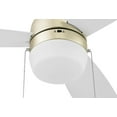 thumbnail image 4 of Honeywell Barcadero 44" Champagne Ceiling Fan with Light, 3 Blades, Pull Chains & Reverse Airflow, 4 of 9
