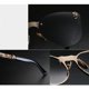 thumbnail image 2 of Skull Women for Cat Eye Sunglasses Vintage Oversized Rimless Mirror Cateye Eyewe, 2 of 4