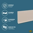 thumbnail image 6 of M-D Building Products 23647 4 in. x 48 in. Desert Beige Self-Stick Vinyl Wall Base, 6 of 9