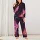 thumbnail image 2 of Fotbe Neon Futuristic Dragon Conjunto de Pijama de Manga Larga para Mujer con Estampado, Ropa de Dormir de 2 Piezas, Conjunto de Casa Suave y Cómodo con Bolsillos-X-Large, 2 of 7
