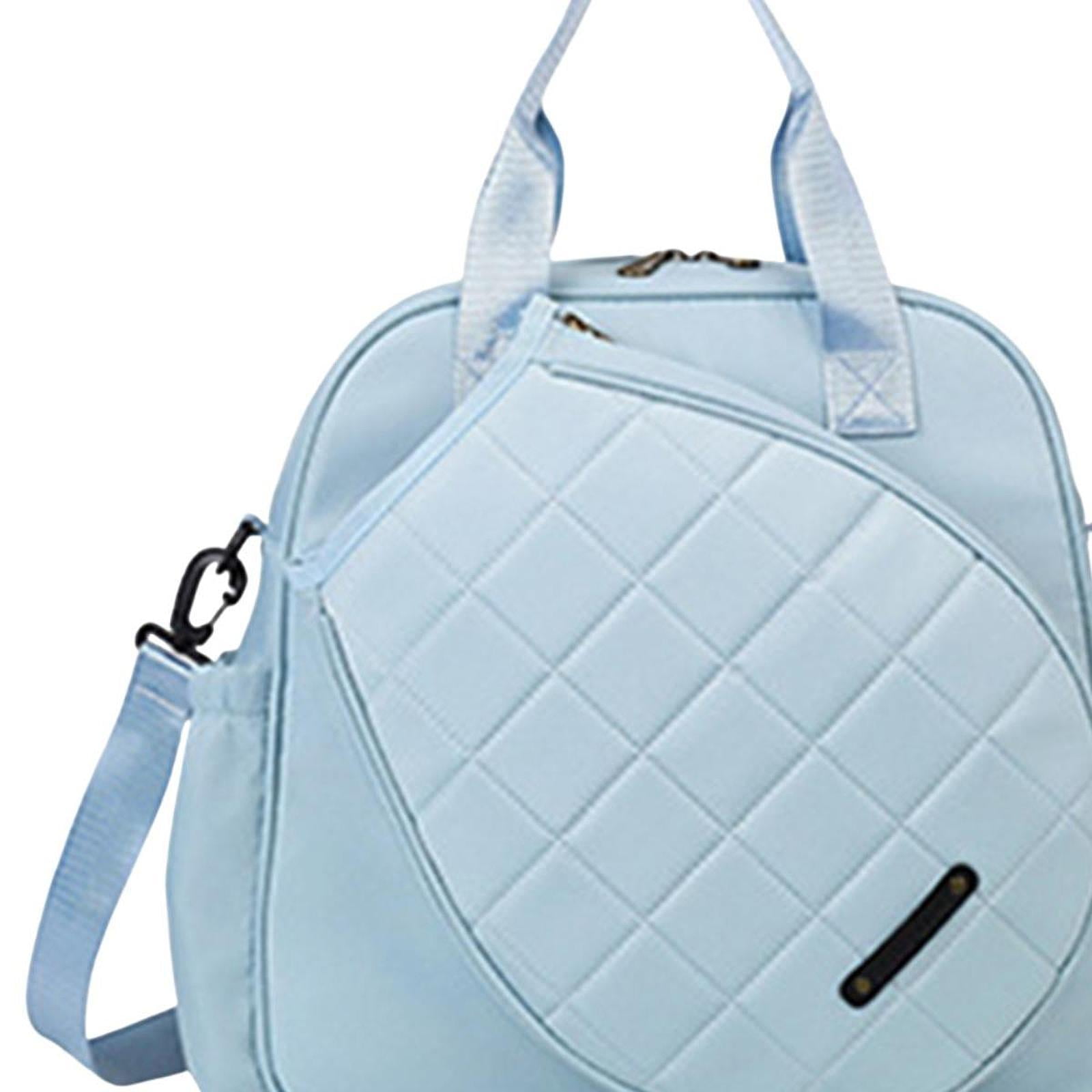Tennis Bag Racket Holder Shoulder Bag Large Capacity with Adjustable Strap for Adult Men and Women Players