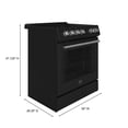 thumbnail image 4 of Forno Leonardo Espresso 30-Inch Black Electric Range, True Convection, Energy Efficient, 4 of 5
