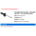 thumbnail image 2 of Front Right Strut Assembly - Compatible with 2010 - 2017 Chevy Equinox 2011 2012 2013 2014 2015 2016, 2 of 2