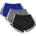 thumbnail image 2 of Ashirexll Workout Shorts Women, Athletic Shorts, 3PC Women Casual Summer Sports Shorts Workout Yoga Shorts Active Shorts, 2 of 7