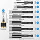 thumbnail image 3 of Diamond Drill Bits Set, 12Pcs Dry Diamond Hole Saw with Quick Change Drill Bit Holder,for Porcelain Tile Glass Ceramic, 3 of 5