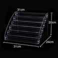 thumbnail image 4 of Iumwxz Nail Polish Clear Makeup Display Stand Rack Organizer 5 Layer, 4 of 5