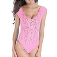 thumbnail image 2 of Trajes de baño de una pieza para mujer Traje de baño de encaje de color sólido para mujer con pantalones cortos Traje de baño bikini Traje de baño para mujer, 2 of 4
