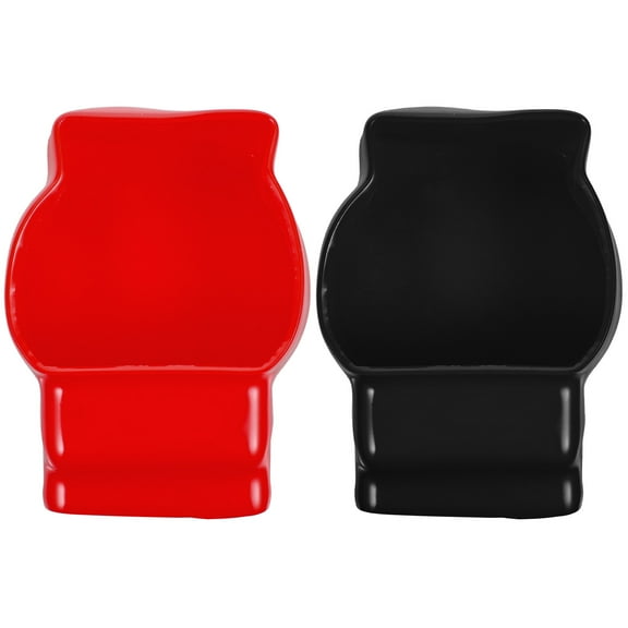 ibasenice Car Battery Terminal Cover Battery Terminal Protector Assorted Color 2Pcs