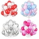 thumbnail image 2 of 20 globos de látex con confeti de color rosa y azul de 12 pulgadas, decoraciones para fiestas de cumpleaños para niños, niñas, baby shower, bodas, suministros para adultos, 2 of 5
