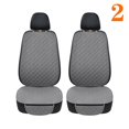 thumbnail image 1 of Accesorios para funda de asiento de coche, Protector de cojín de verano de lino, conjunto completo delantero y trasero, suministros para vehículos, Interior de coche Universal Tan Jianjun unisex, 1 of 2