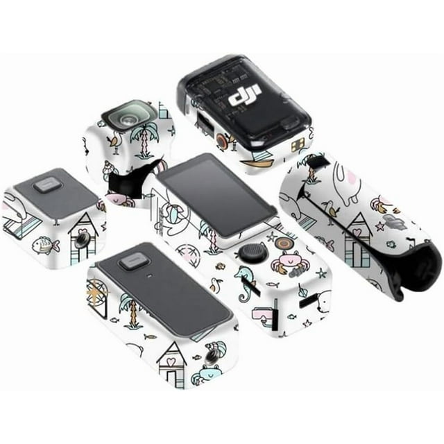ZOUSSIQI Osmo Pocket 3 Sticker,Protective Film Set for DJI Pocket 3,Waterproof, dustproof, Scratch-Resistant (Color-7) CA919-63828