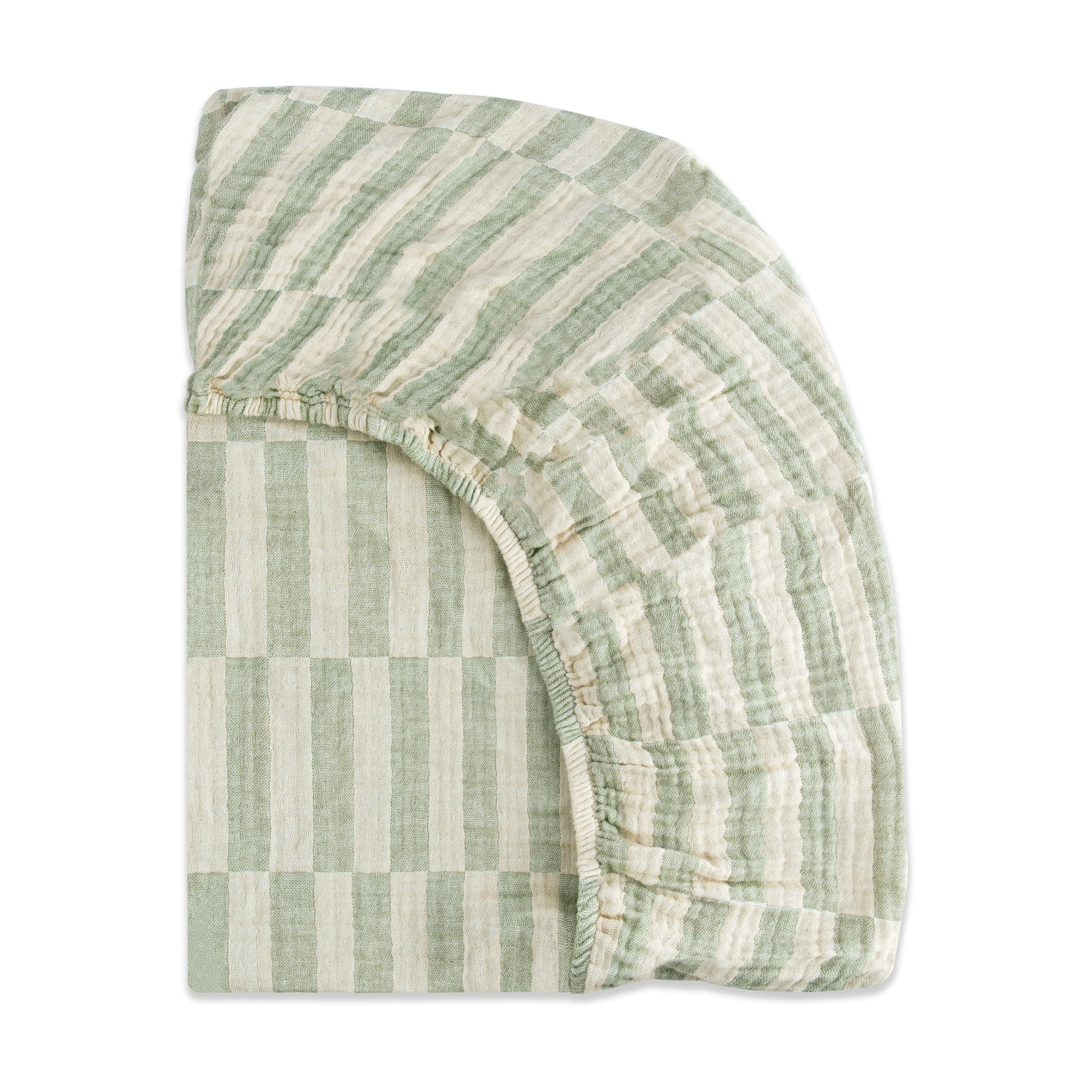 Babyletto Mini Crib Sheet in GOTS Certified Organic Muslin Cotton