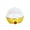 Yellow, variant on tooloflife Electric Egg Cooker with Steamed Egg Rack 350W Constant Temperature Heating for 7 Eggs