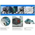 thumbnail image 2 of INTBUYING 18" Electric Creasing Machine Metal Creaser Scorer with Work Bench for Paper Card Book Scoring, 2 of 10