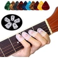 thumbnail image 1 of Guitar Fingertip Protector - 10 Pieces Silicone Guitar Finger Protectors Guitar, 1 of 4