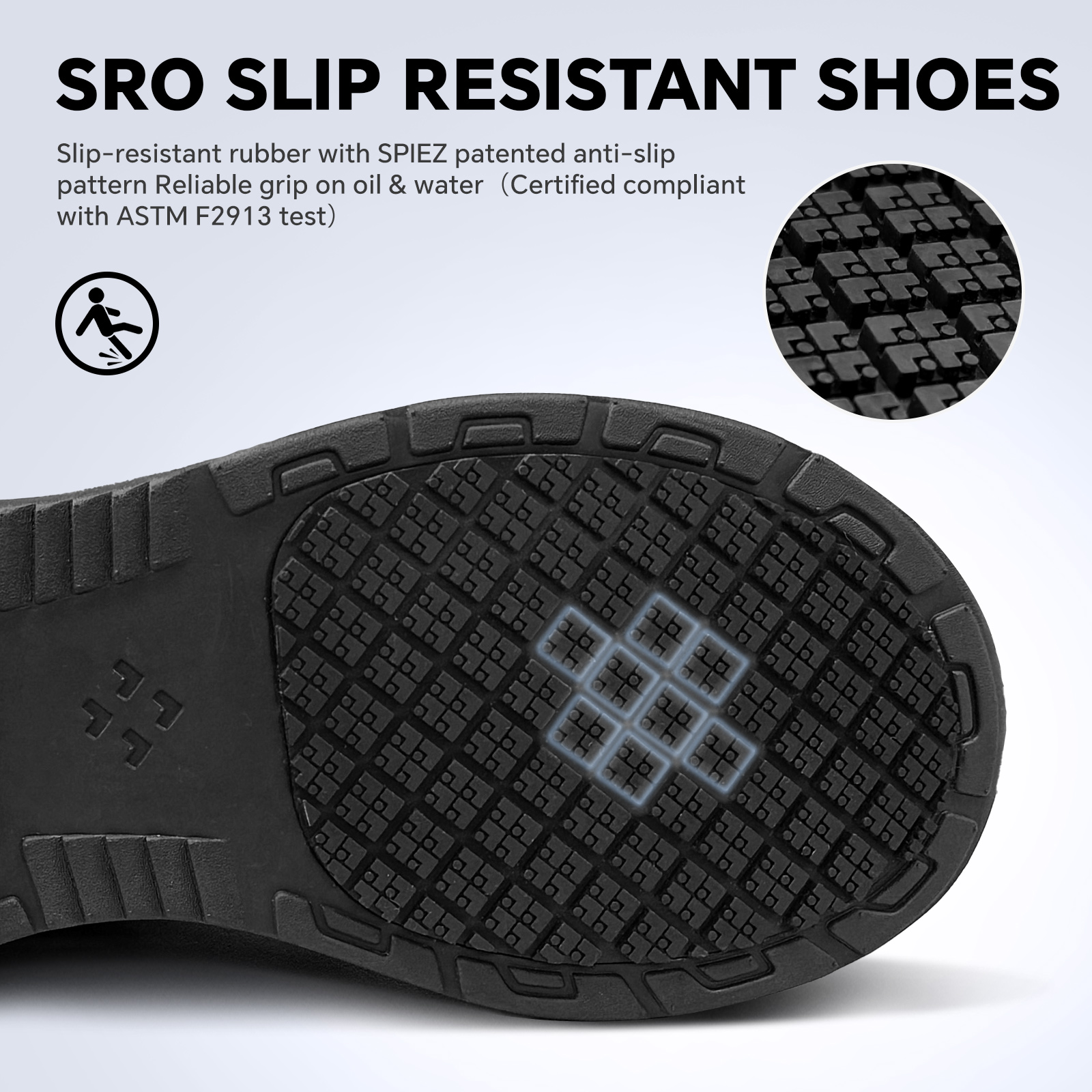 SPIEZ Women's Waterproof Slip-Resistant Work Shoe photo 2