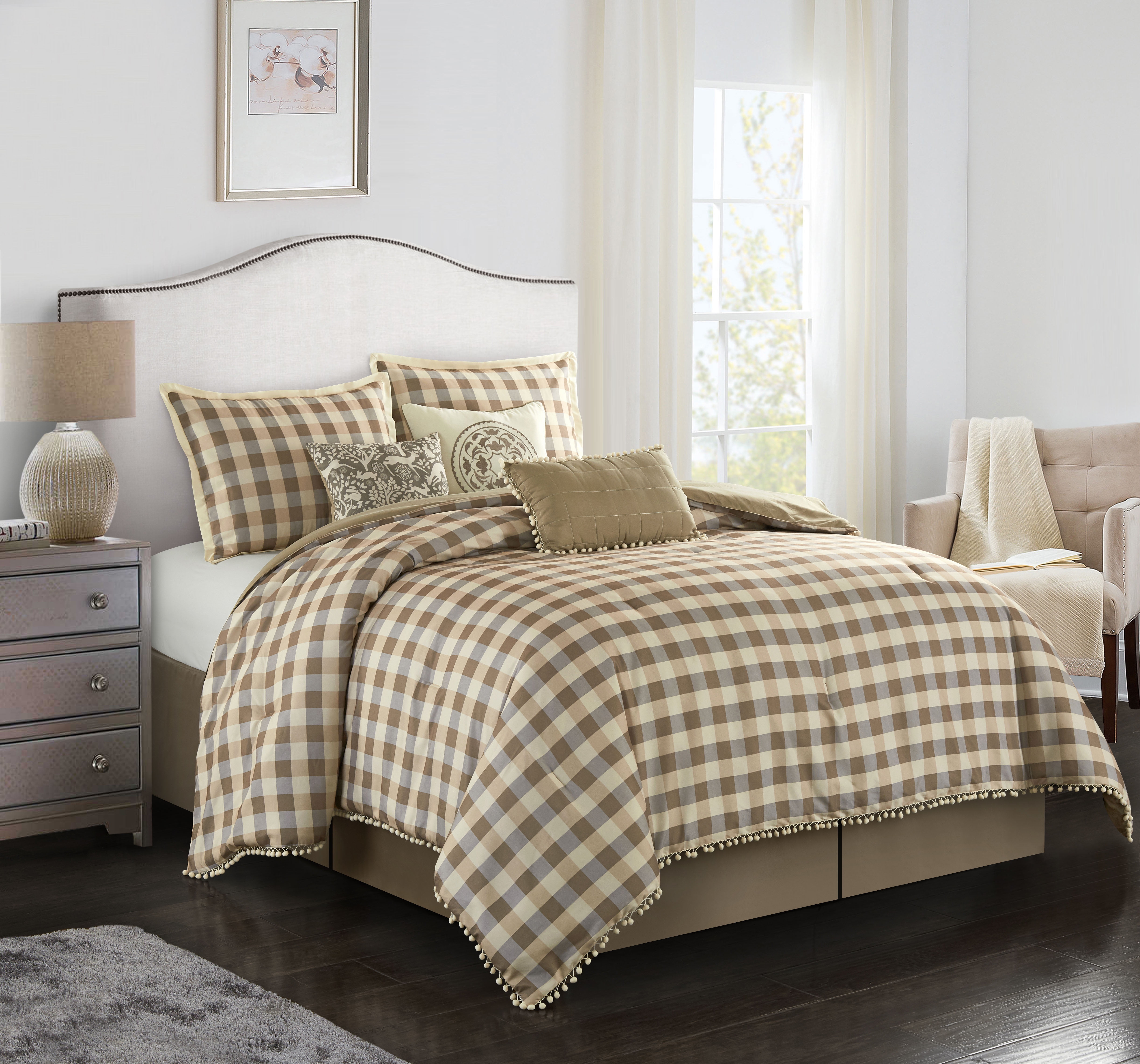 Nanshing Eton 7-Piece Comforter Set - Walmart.com