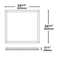 thumbnail image 3 of Nicor Lighting TPE10FK22 2 x 2 ft. White Frame Kit for TPE Series LED Troffer, 3 of 3