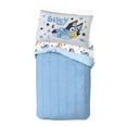 thumbnail image 5 of Bluey 4 Pieces Blue Bed Blankets Sets, Crib and Toddler Bed Size, 5 of 6