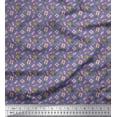 thumbnail image 1 of Soimoi Georgette Viscose Fabric Pine,Slippers & Goggles Fashion Printed Craft Fabric by the Yard 42 Inch Wide, 1 of 1