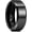 Black-Polish, variant on BASIC Men's 8mm Gunmetal Tungsten Carbide Ring Polished Plain Comfort Fit Wedding Engagement Band, Size 10