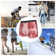 thumbnail image 4 of Balery Red Meat Calzoncillos bóxer para hombre, ropa interior de algodón suave y transpirable con cinturilla de nailon-XX-Large, 4 of 5