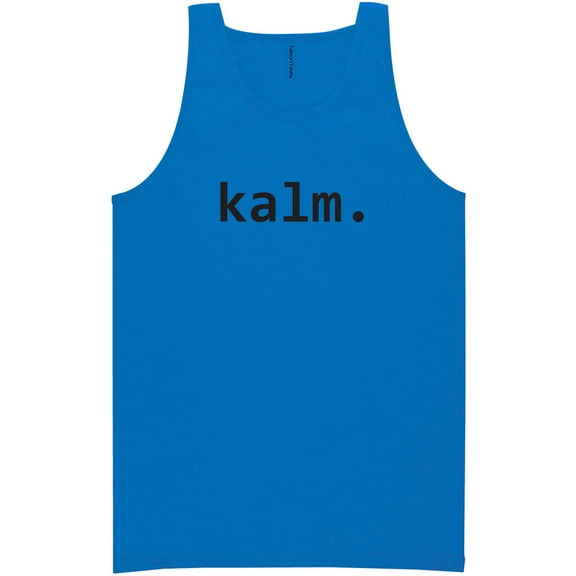 kalm. Neon Tank Top