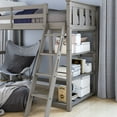 Better Homes and Gardens Kane Twin Loft Bed, Gray