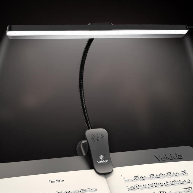 Lámpara Profesional Recargable para Atril de Música Vekkia 116 LED