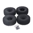 thumbnail image 4 of Neumático de goma para coche teledirigido, 4 Uds., 1,9 pulgadas, Universal, para coche de escalada RC, para Traxxas, Hsp, Redcat, Tamiya, Axial, 4 of 10