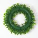 thumbnail image 5 of de Hojas s Artificiales 16,5 " de de Granja para Puerta de Colgante de Pared Ventana Decoración de Fiest BLESIY Corona de hojas verdes falsas, 5 of 7