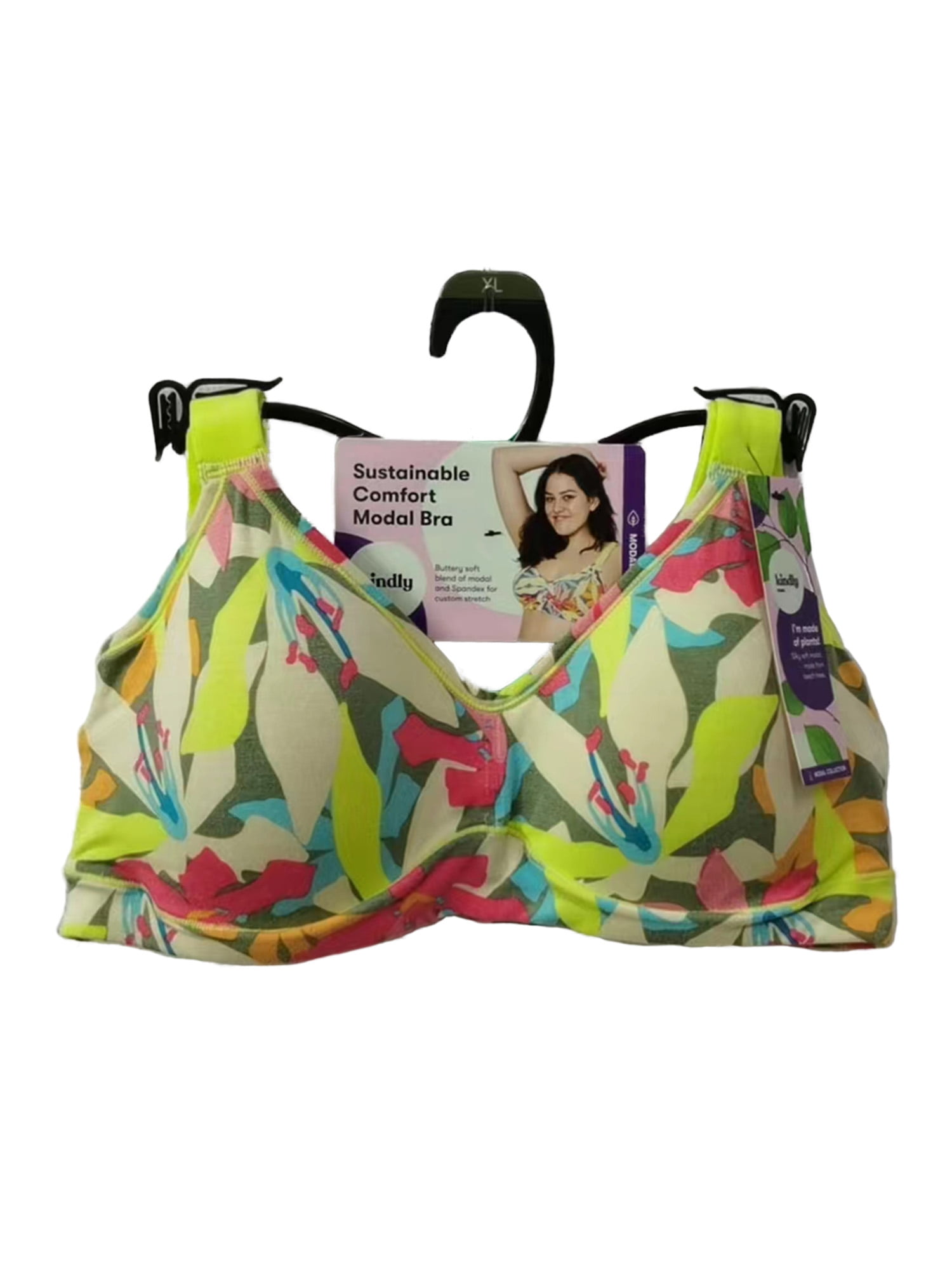 Kindly Yours Women's Comfort Modal Lounge Pullover Bra, Sizes S to XXXL