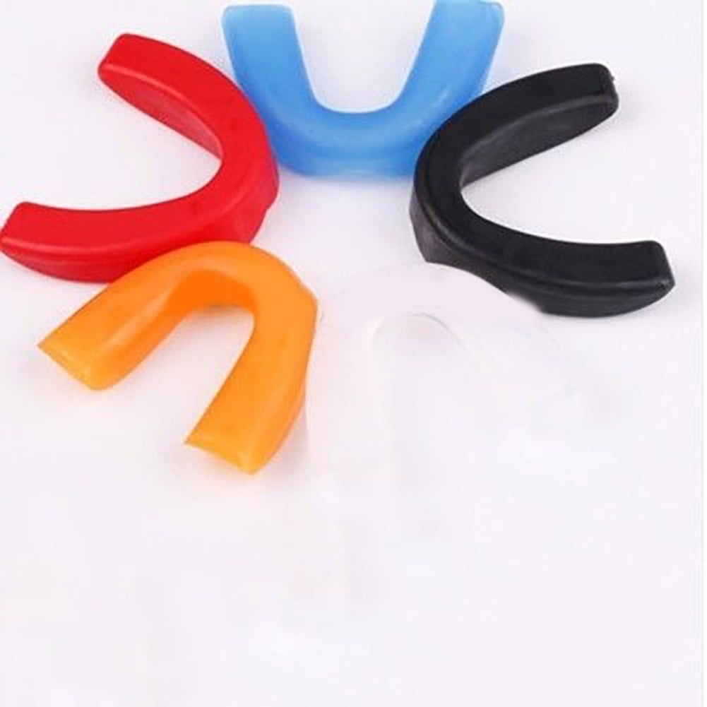 Adult Mouth Guard Gum Shield Teeth Protect For Boxing Sports Basketball Orange 