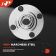 thumbnail image 4 of A-Premium Wheel Hub and Bearing Assembly Compatible with Toyota Corolla 89-94 Chevrolet Geo 98-02 Geo Prizm 93-97 FWD Non-ABS Model Only Front Left or Right, 4 of 9