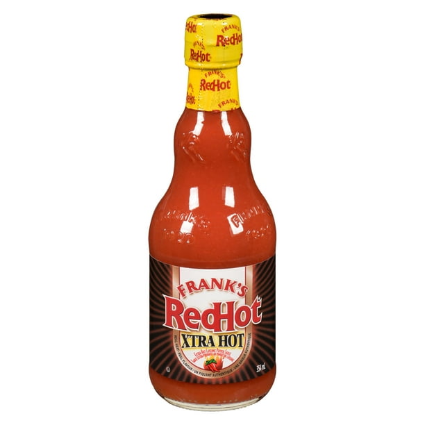 Frank's RedHot, très chaud, 354 ml Saveur et chaleur