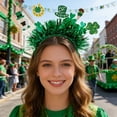 thumbnail image 5 of 1 Pcs St. Patrick's Day Headbands, St. Patrick's Day Party Supplies Party Favors, Irish-themed Headband Photo Booth Props Accessories for Saint Patrick's Day Parade Party Decorations, 5 of 6