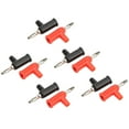 thumbnail image 4 of Stackable Connector, Professional Banana Plugs Solderless 10pcs  For Security Accessories, 4 of 8