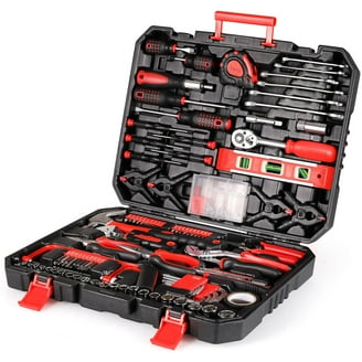 Ktaxon 198 Piece Tool Set, Household Tool Kit with Storage Case