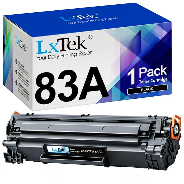 Cartucho de tóner LXtek compatible con HP 83a cf283a negro