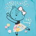 thumbnail image 3 of Gerber Onesies Brand Baby Girl Long Sleeve Bodysuits, 5 Pack, Sizes Newborn - 6-9 Months, 3 of 6