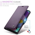 thumbnail image 4 of CaseMe Funda de Cuero para Samsung Galaxy A51 4G con Bloqueo RFID, para Samsung Galaxy A51 4G Funda para Mujer Hombre Tarjetero Cierre Magnético Funda Tipo Folio para Samsung Galaxy A51 4G, 4 of 11