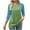 Army Green, variant on YHAJDS Womens 3/4 Sleeves Tops Color Raglan Sleeve Round Neck Spring Summer T Shirt
