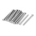 thumbnail image 2 of DIN7991 M3x45mm 316 Stainless Steel Flat Head Hex Socket Cap Screw Bolt 20pcs, 2 of 5