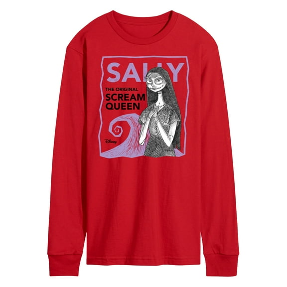 The Nightmare Before Christmas - Sally Scream Queen - Men's Long Sleeve T-Shirt